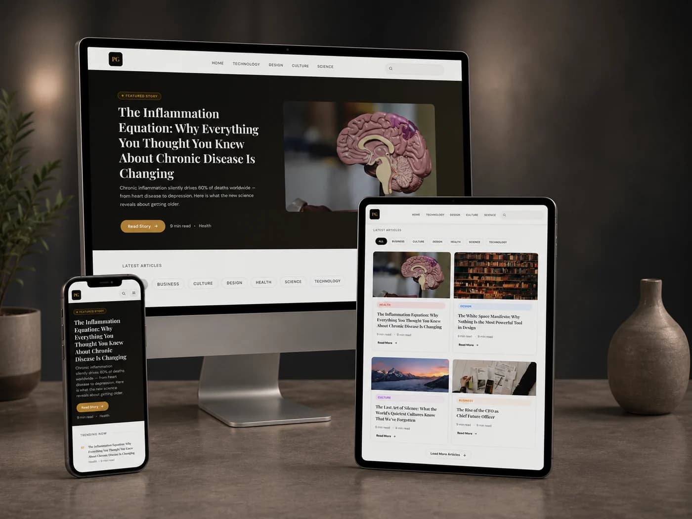 PuteraGani.com — Editorial Platform